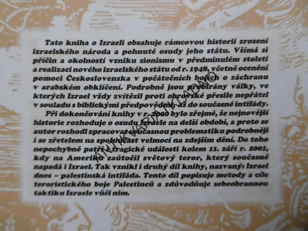 IZRAEL, UKAZATEL POSLEDNÍCH ČASŮ, JAN VELENSKÝ, **an