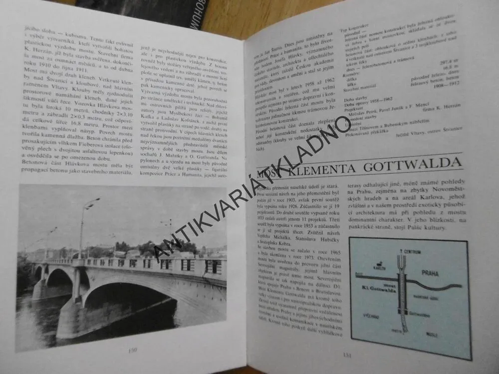 NAŠE MOSTY HISTORICKÉ A SOUČASNÉ, DUŠAN JOSEF, **an