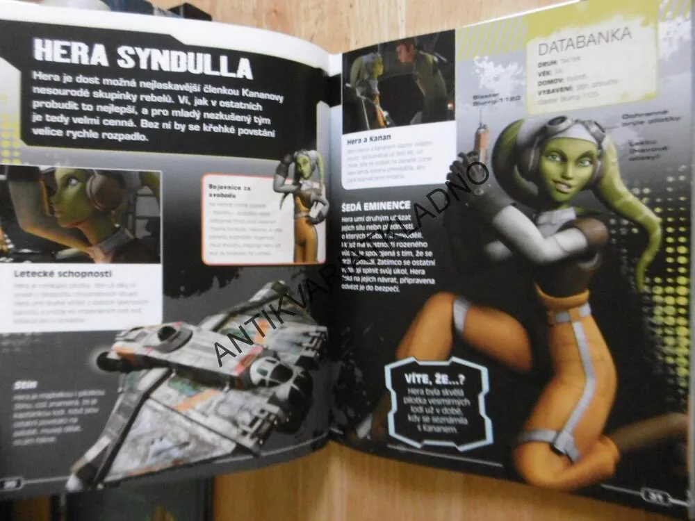 STAR WARS, POVSTALCI, POSTAVY, ZBRANĚ, VOZIDLA, MÍSTA, **an