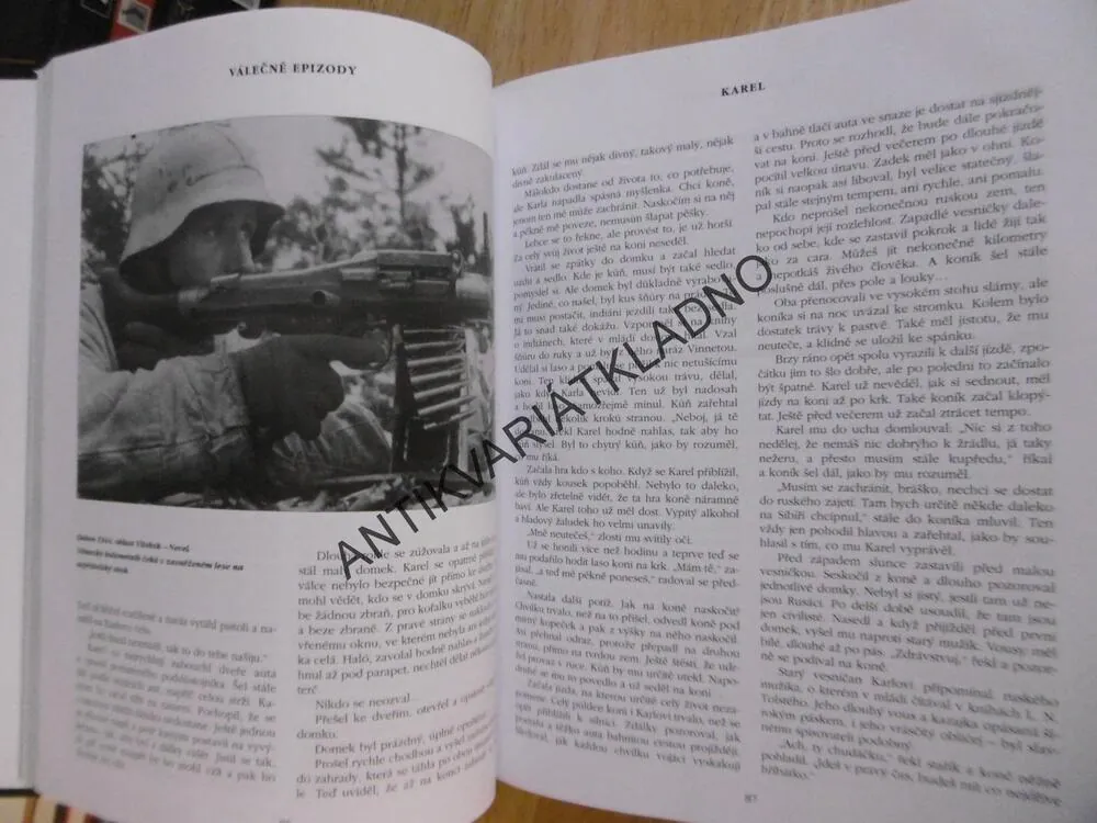 POD HÁKOVÝM KŘÍŽEM, FRANTIŠEK WEBER, VÁLEČNÉ EPIZODY, **an