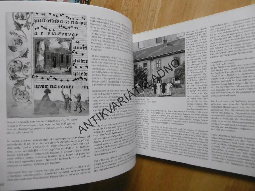 ÚSTÍ NAD LABEM, HISTORIE A PAMÁTKY, VÍICEJAZYČNÉ, **an