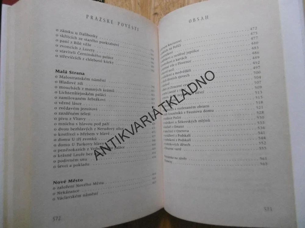 PRAŽSKÉ POVĚSTI, VÁCLAV CIBULA, PETR MELAN, **an
