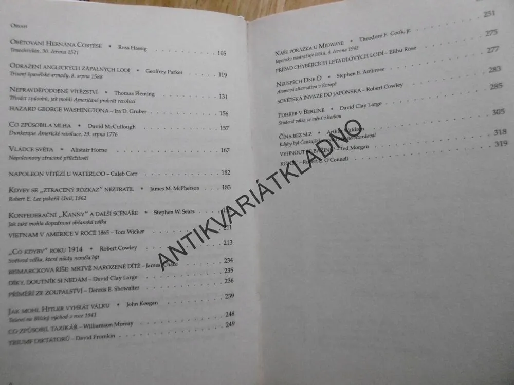 CO BY BYLO, KDYBY?, ROBERT COWLEY, **an