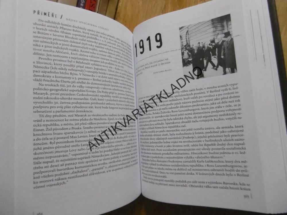 DĚJINY DVACÁTÉHO STOLETÍ, SVAZEK I., 1900 - 1933, MARTIN GILBERT, **an