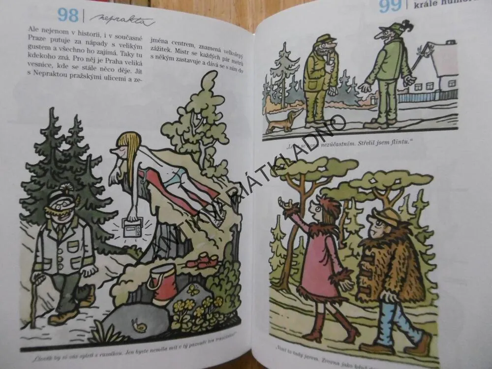 Z ARCHÍVŮ KRÁLE HUMORU, NEPRAKTA 2, JIŘÍ WINTER, MILOSLAV ŠVANDRLÍK, **an