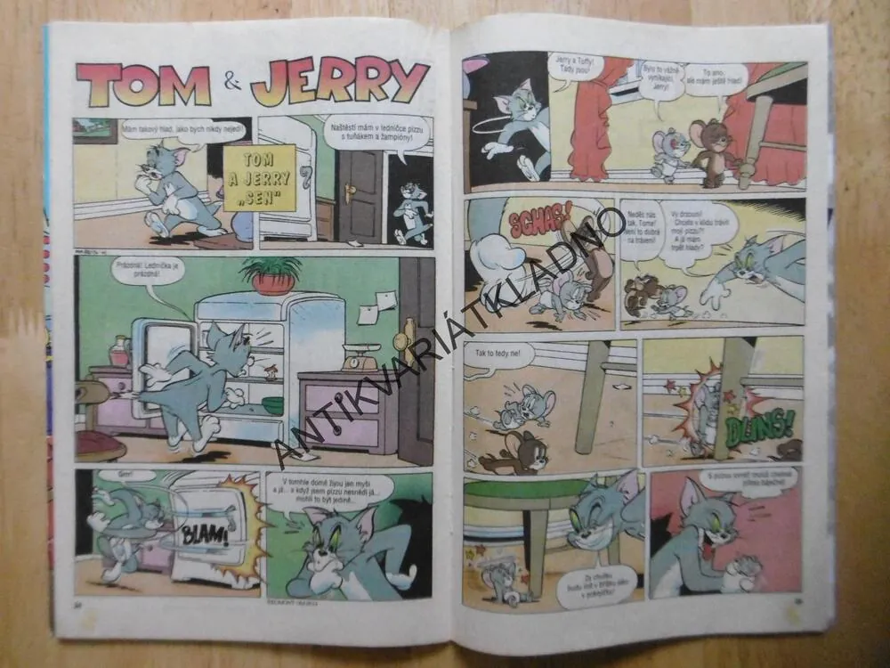 TOM A JERRY, 03 - 04/2000, KOMIKS