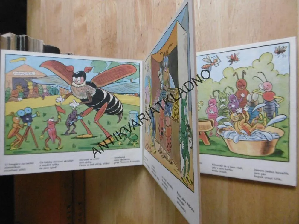 BROUČCI NA POUTI, ONDŘEJ SEKORA, 1974, LEPORELO, **an