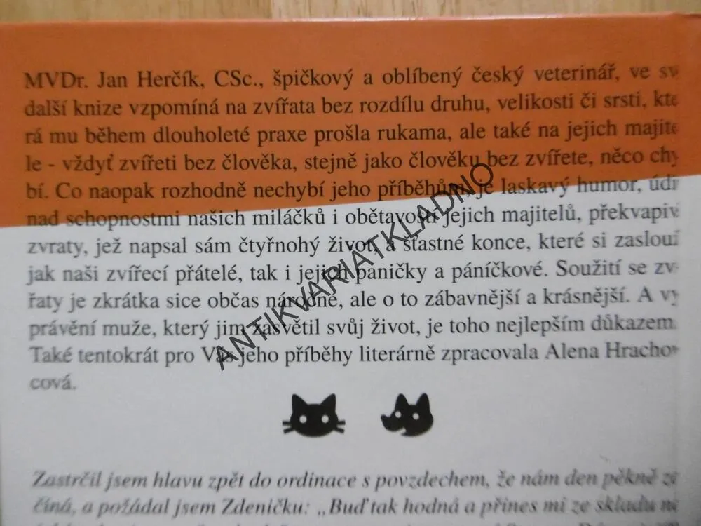 ZVĚROLÉKAŘ VZPOMÍNÁ, ALENA HRACHOVCOVÁ, JAN HERČÍK, **an