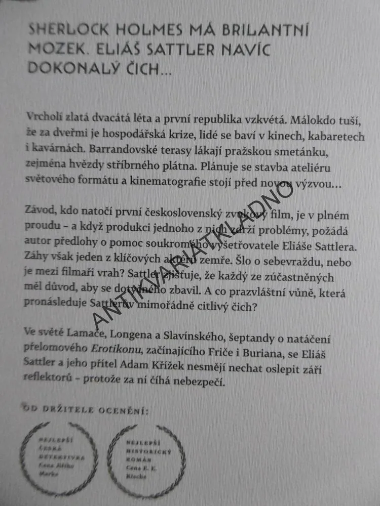 ZLOČIN NA STŘÍBRNÉM PLÁTNĚ, VILÉM KŘÍŽEK, **an