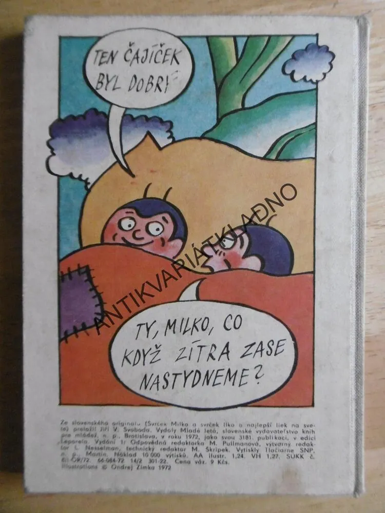 CVRČEK MILKO A CVRČEK ILKO A NEJLEPŠÍ LÉK SVĚTA, ONDREJ ZIMKA