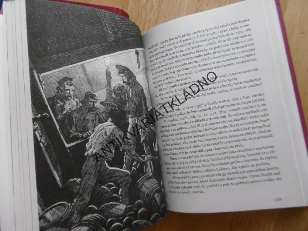 TAJUPLNÝ OSTROV, 1 - 2, JULES VERNE, **an