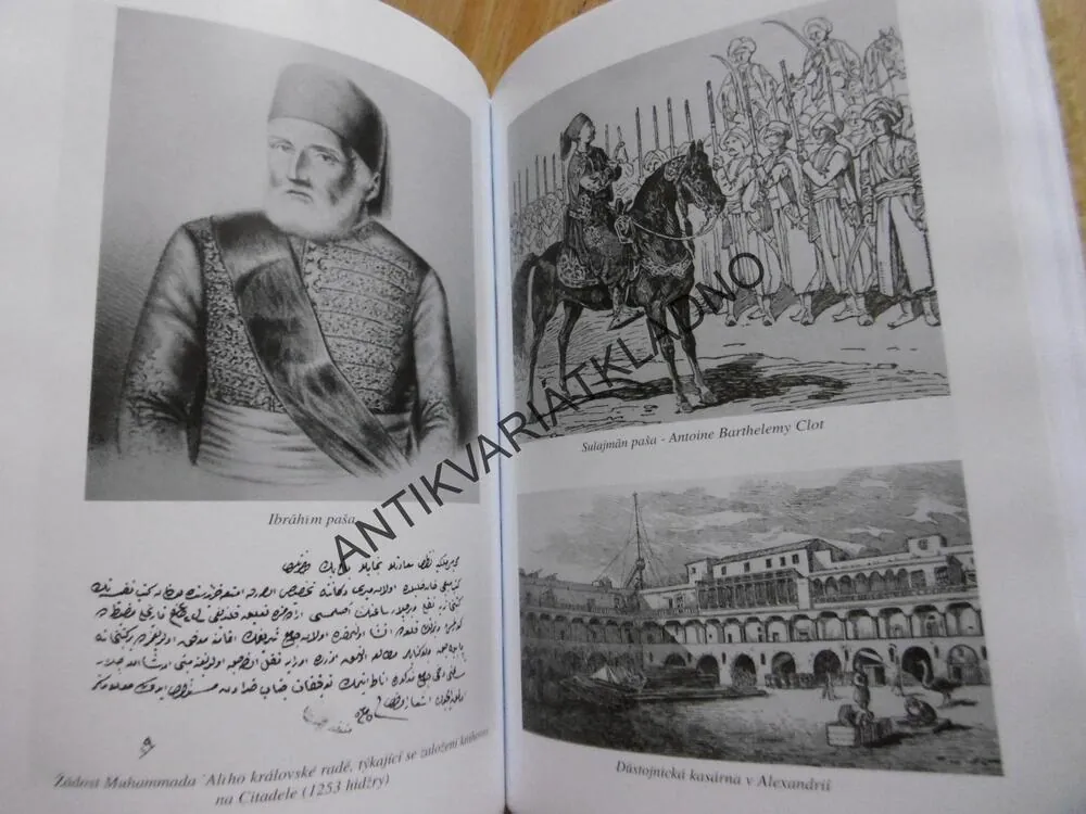 EGYPT V DOBĚ MUHAMMADA ALÍHO, ROMAN MÍŠEK, FRANTIŠEK ONDRÁŠ, MIROSLAV ŠEDIVÝ, **an