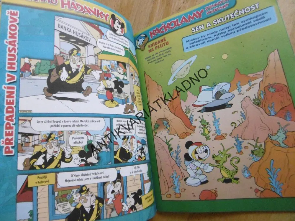MICKEY MAX!, MICKEY MOUSE, KOMIKS, DISNEY, 3/2013, ČASOPIS