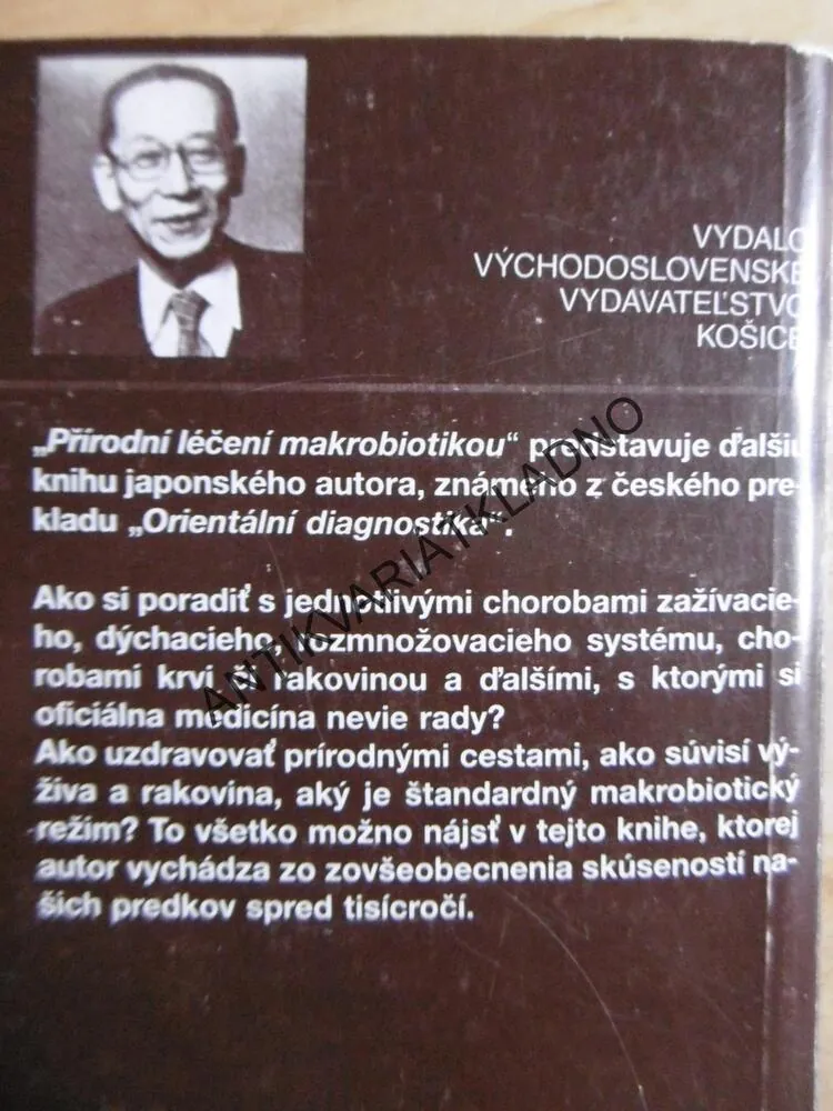 PŘÍRODNÍ LÉČENÍ MAKROBIOTIKOU, MICHIO KUSHI, **an