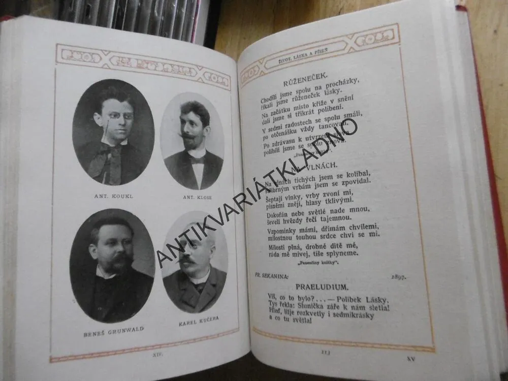 ČESKÁ LYRA, NÁRYS ČESKÉ LYRIKY NOVODOBÉ, 1918