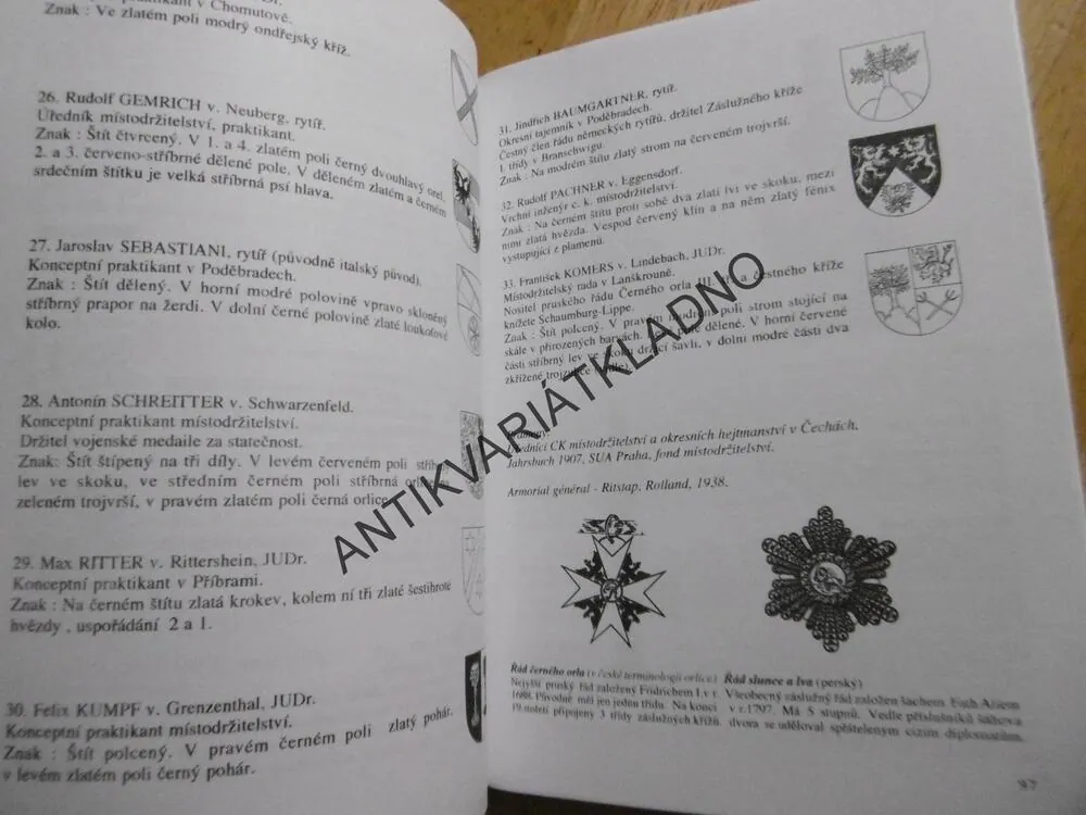HERALDIKA A GENEALOGIE, 1999, 3/4, ROČ. 32.,