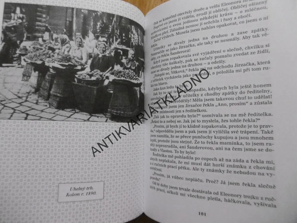 RŮŽE Z PRAŽSKÝCH TRHŮ, BOŽENA OBDRŽÁLKOVÁ, **an