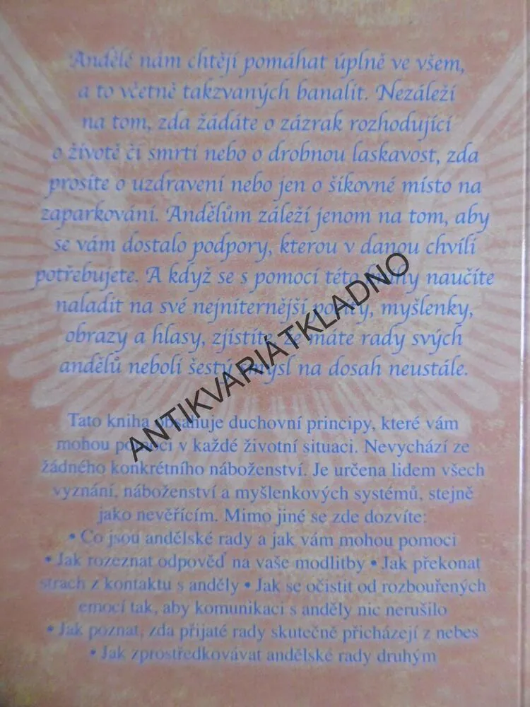 ANDĚLSKÉ RADY PRO ŠŤASTNÝ ŽIVOT, DOREEN VIRTUE, **an