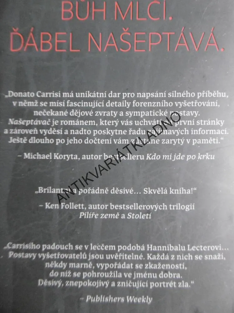 NAŠEPTÁVAČ, DONATO CARRISI, **an
