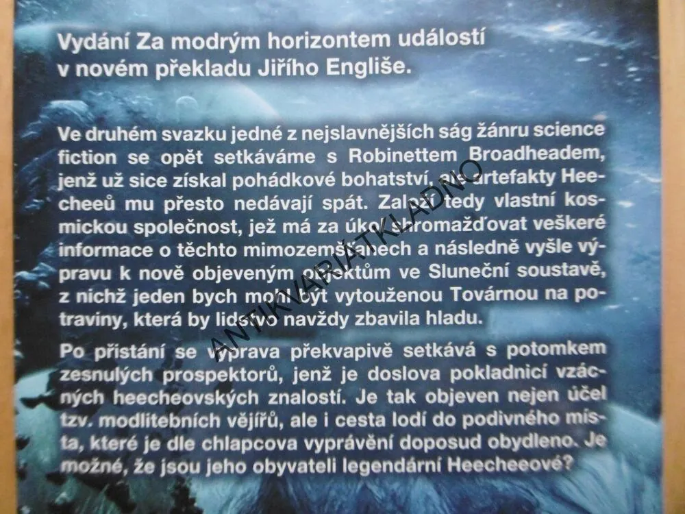 ZA MODRÝM HORIZONTEM UDÁLOSTÍ, FREDERIK POHL, **an