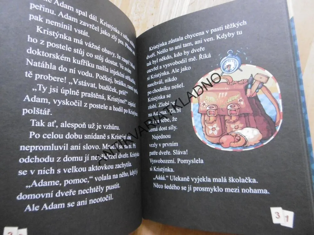 ŠKOLAČKA KRISTÝNKA, LENKA ROŽNOVSKÁ, ČTENÍ PRO PRVŇÁČKY, **an
