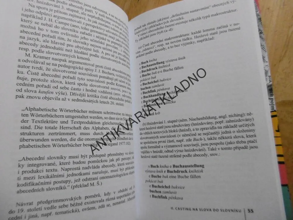 JAK SE PÍŠÍ SLOVNÍKY ANEB LEXIKOGRAFIE PRO KAŽDÉHO, MICHAELA LIŠKOVÁ, MARTIN ŠEMELÍK, **an