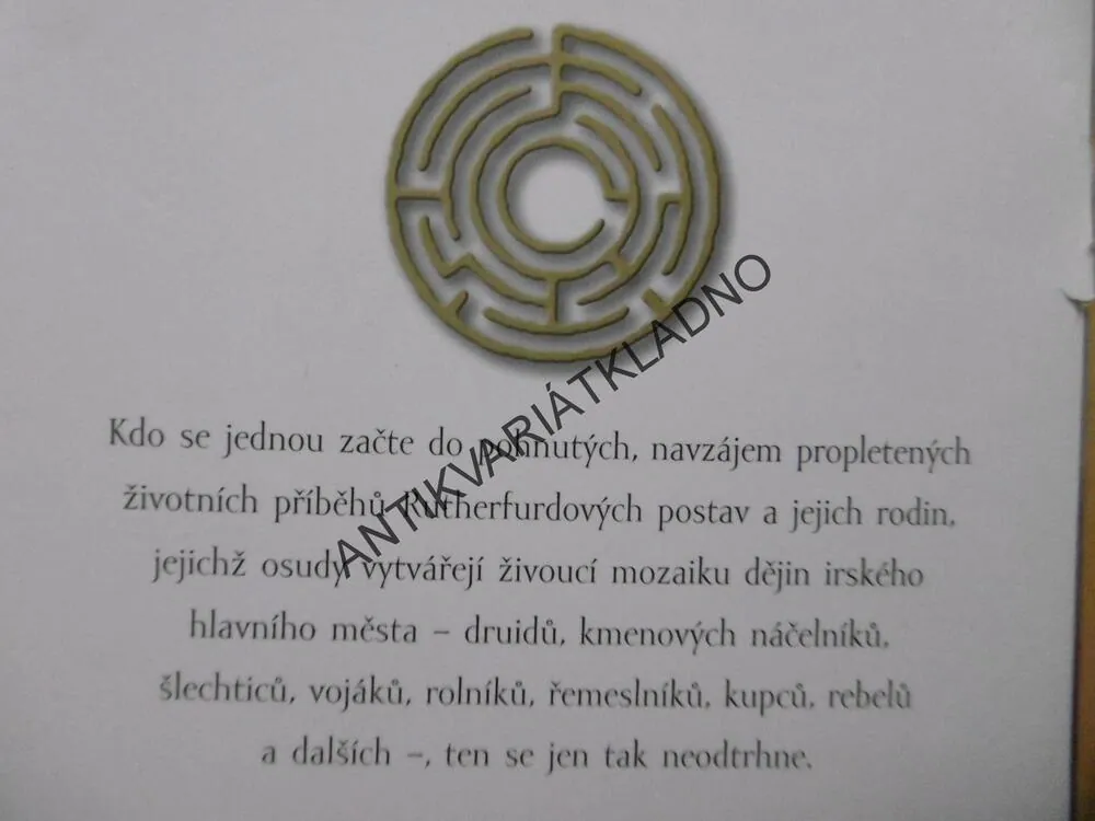DUBLIN, POČÁTKY, EDWARD RUTHERFURD, **an