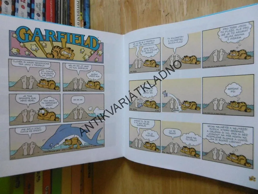 GARFIELD BERE VŠE, JIM DAVIS, **an