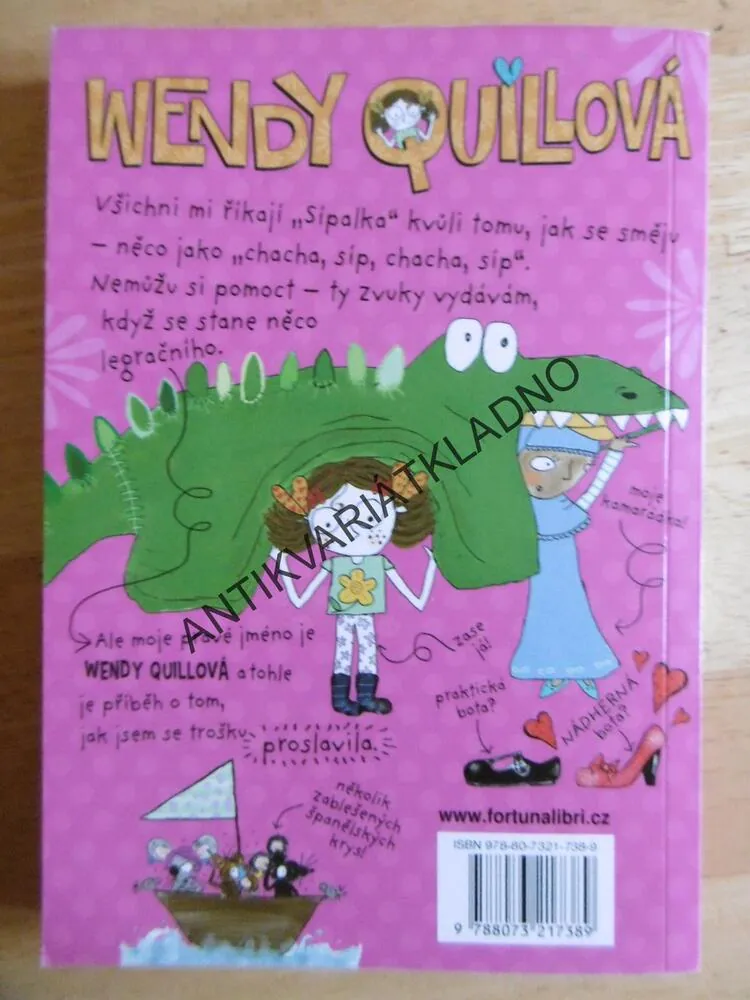 WENDY QUILLOVÁ A KROKODÝLÍ OCAS, WENDY MEDDOUROVÁ, **an