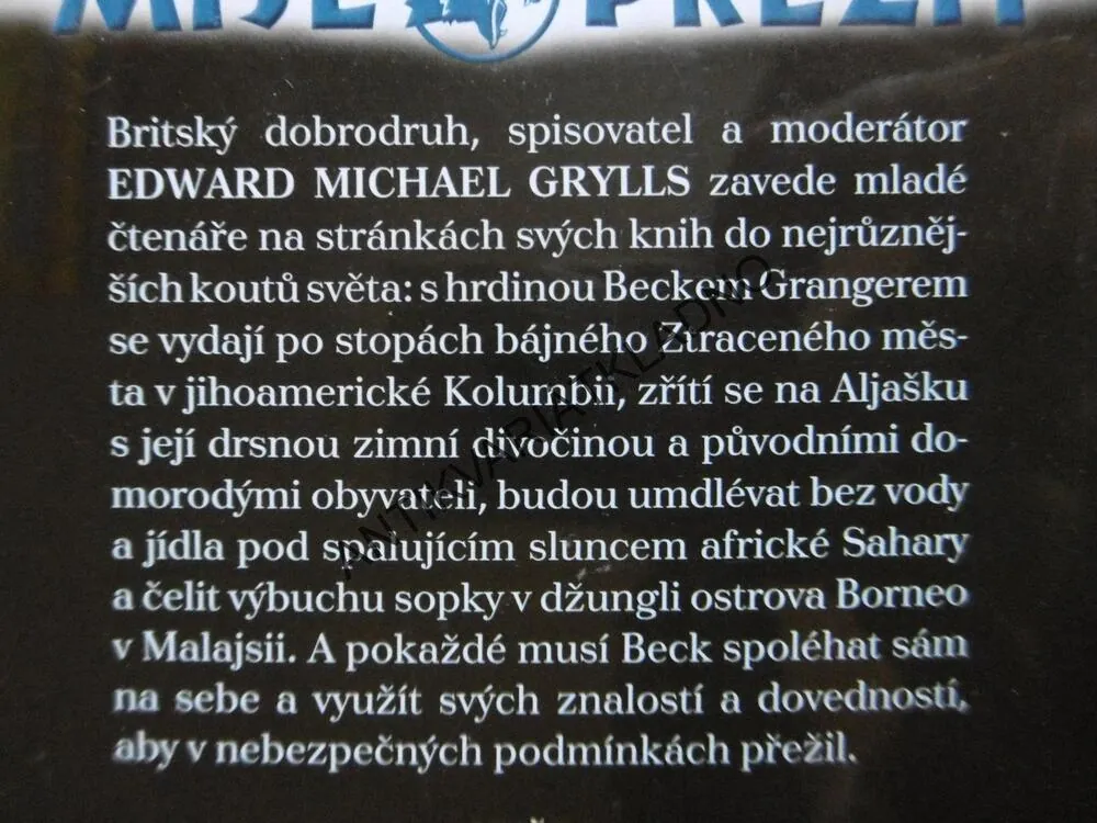 CESTA VLKA, BEAR GRYLLS, **an