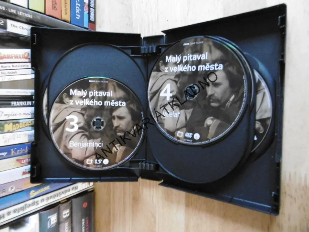 MALÝ PITAVAL Z VELKÉMO MĚSTA 1-8, DVD FILM