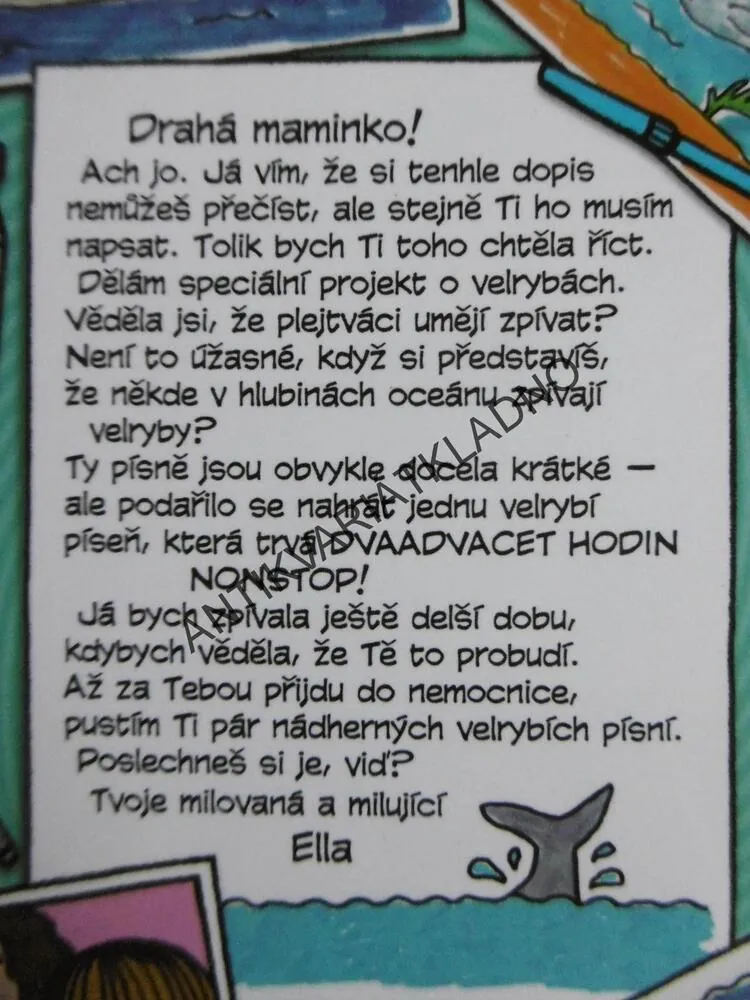 NEJDELŠÍ VELRYBÍ PÍSEŇ, JACQUELINE WILSONOVÁ, **an