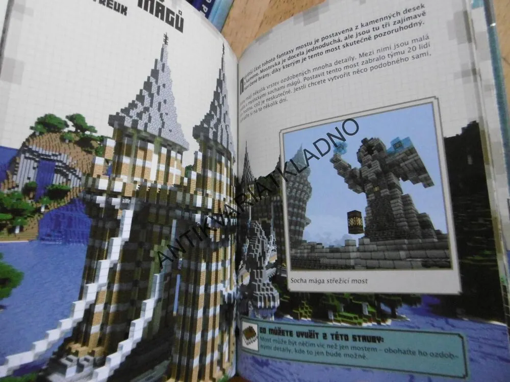 MINECRAFT, STAVITELSKÁ PŘÍRUČKA, **an
