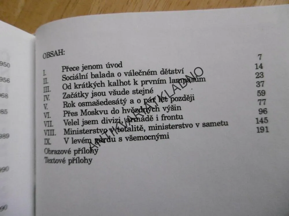 NA ROVINU, ARMÁDNÍ GENERÁL V ZÁLOZE, MIROSLAV VACEK, **an