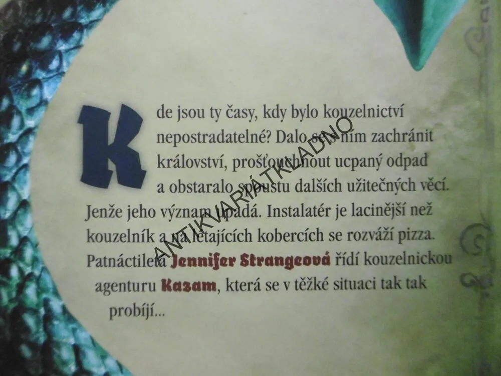 POSLEDNÍ DRAKOBIJCE, KRONIKA JENNIFER STRANGEOVÉ, **an