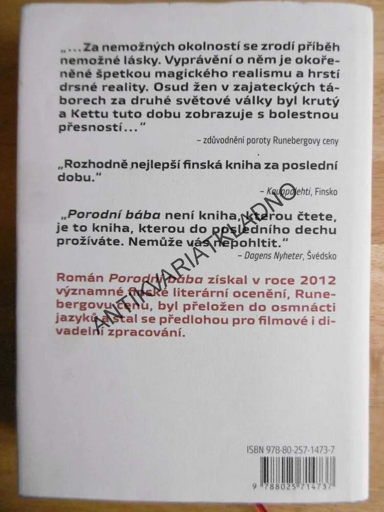 PORODNÍ BÁBA, KATJA KETTU, **an