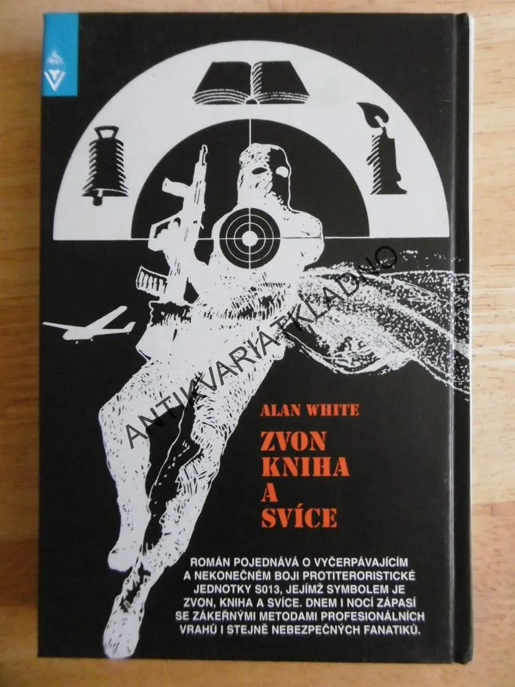ZVON, KNIHA A SVÍCE, ALAN WHITE, **an