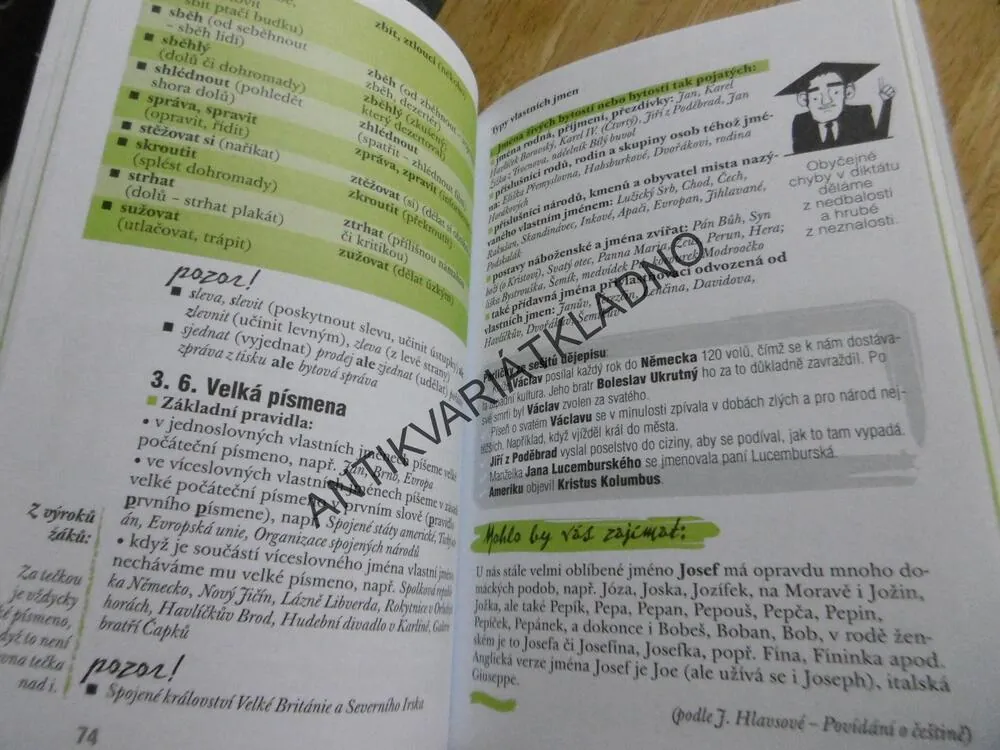 KLÍČ K ČEŠTINĚ PRO 2. STUPEŇ ZŠ, ČESKÝ JAZYK, EVA SCHNEIDEROVÁ, **an