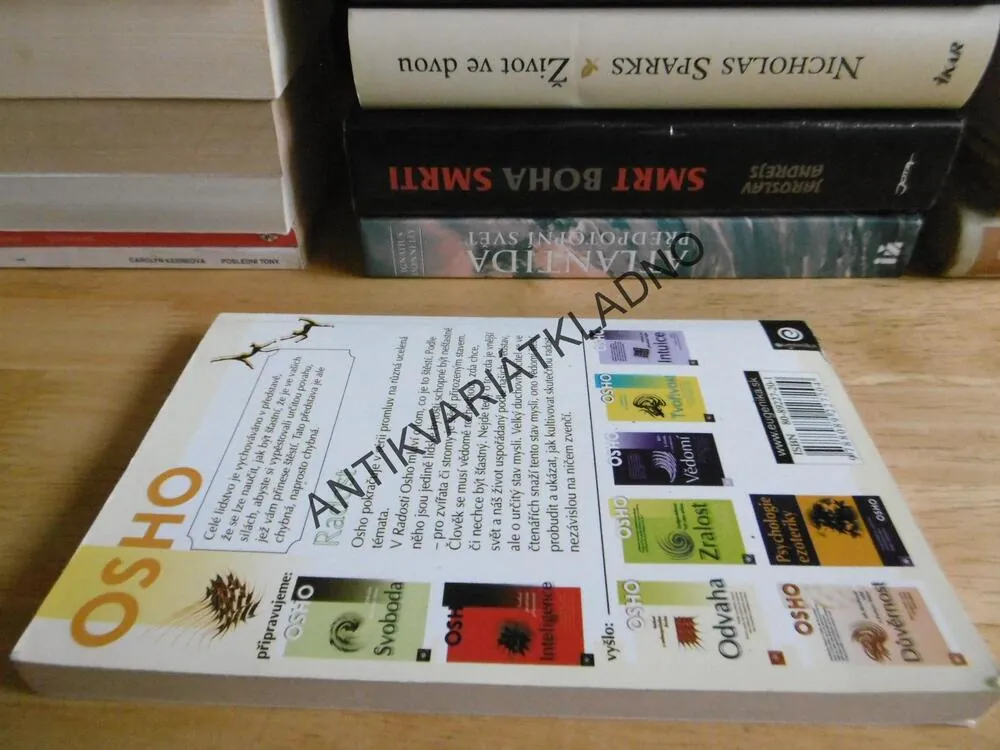 RADOST, ŠTĚSTÍ, JEŽ PRAMENÍ Z NITRA, OSHO, **an