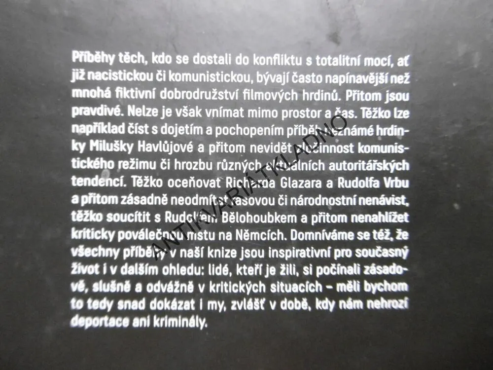 NEZNÁMÍ HRDINOVÉ O ČESKÉ STATEČNOSTI, DRDA, KROUPA,