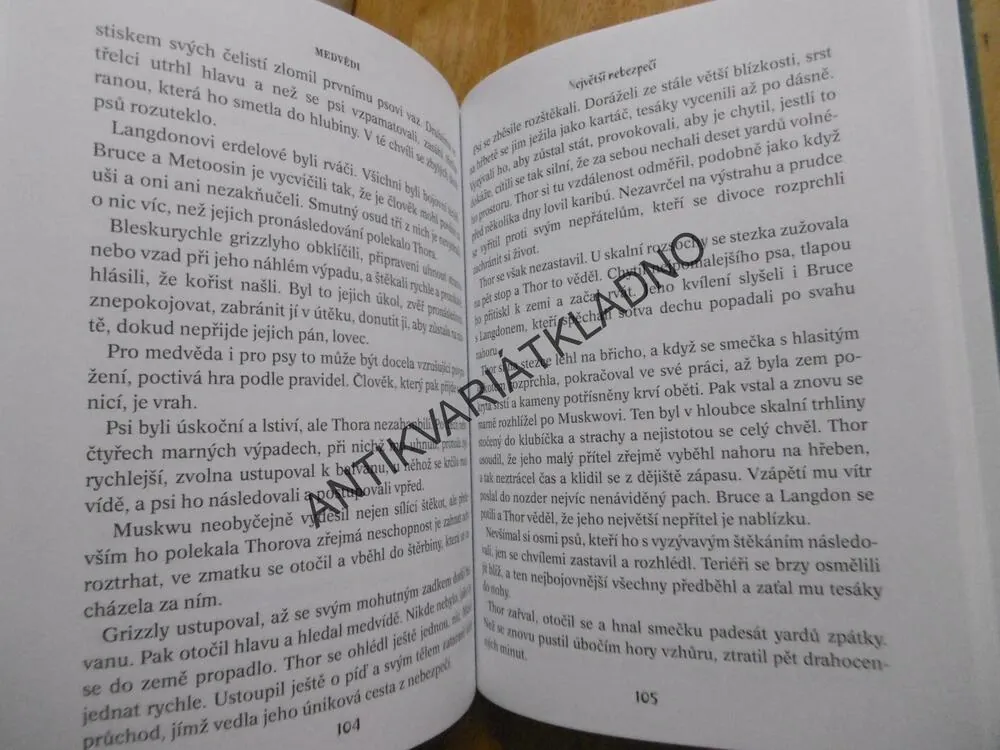 MEDVĚDI, JAMES OLIVER CURWOOD, **an
