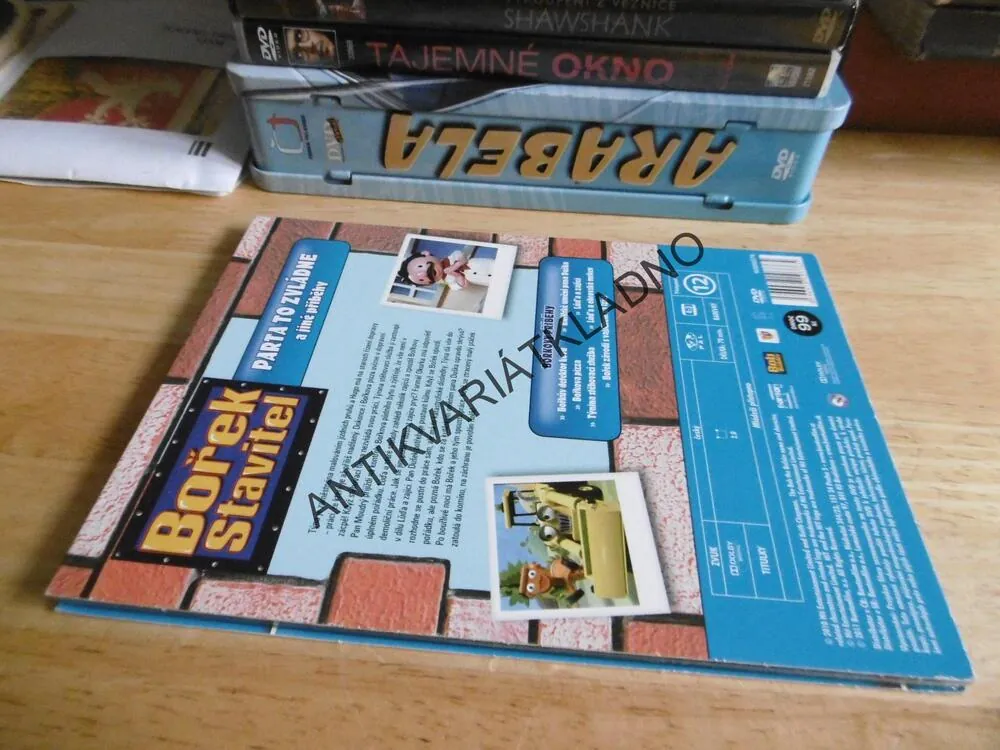 BOŘEK STAVITEL, PARTA TO ZVLÁDNE A JINÉ PŘÍBĚHY, DVD FILM