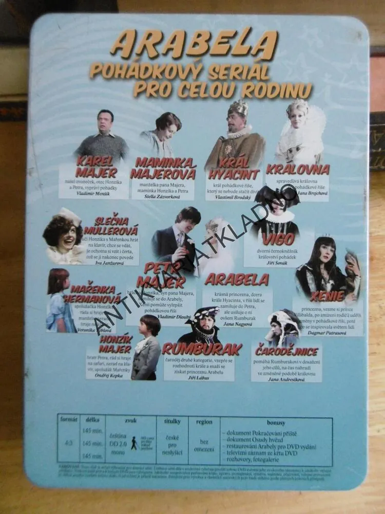 ARABELA, 3 X DVD FILM