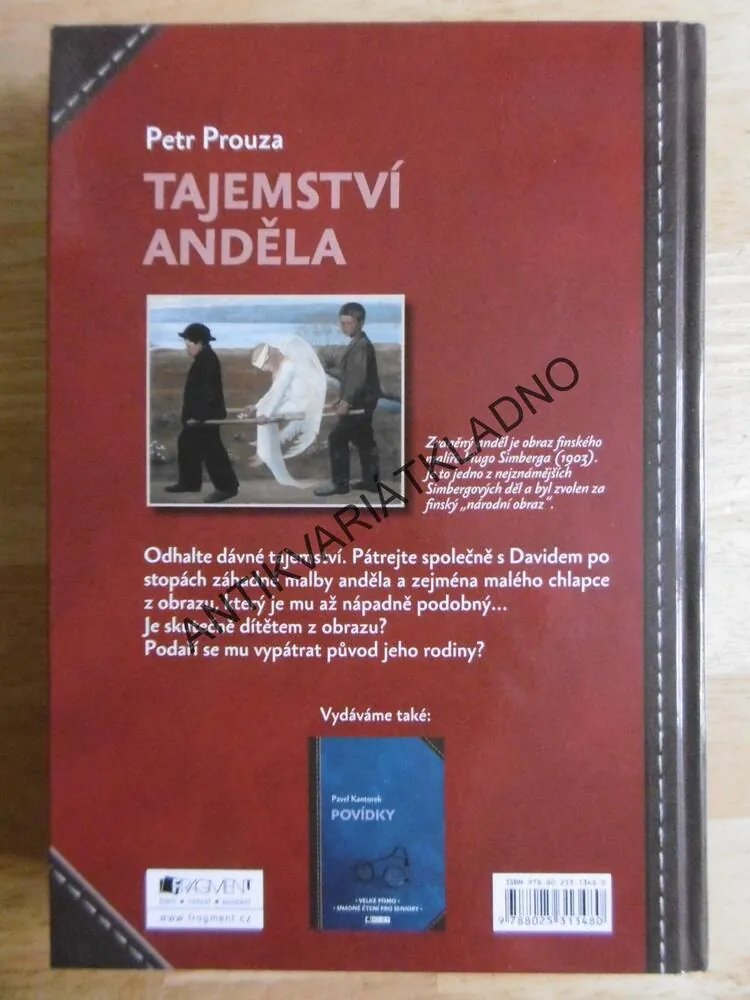 TAJEMSTVÍ ANDĚLA, PETR PROUZA, **an
