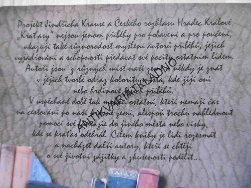 KRAŤASY, JINDŘICH KRAUS A LIDÉ PRO LIDI, **an