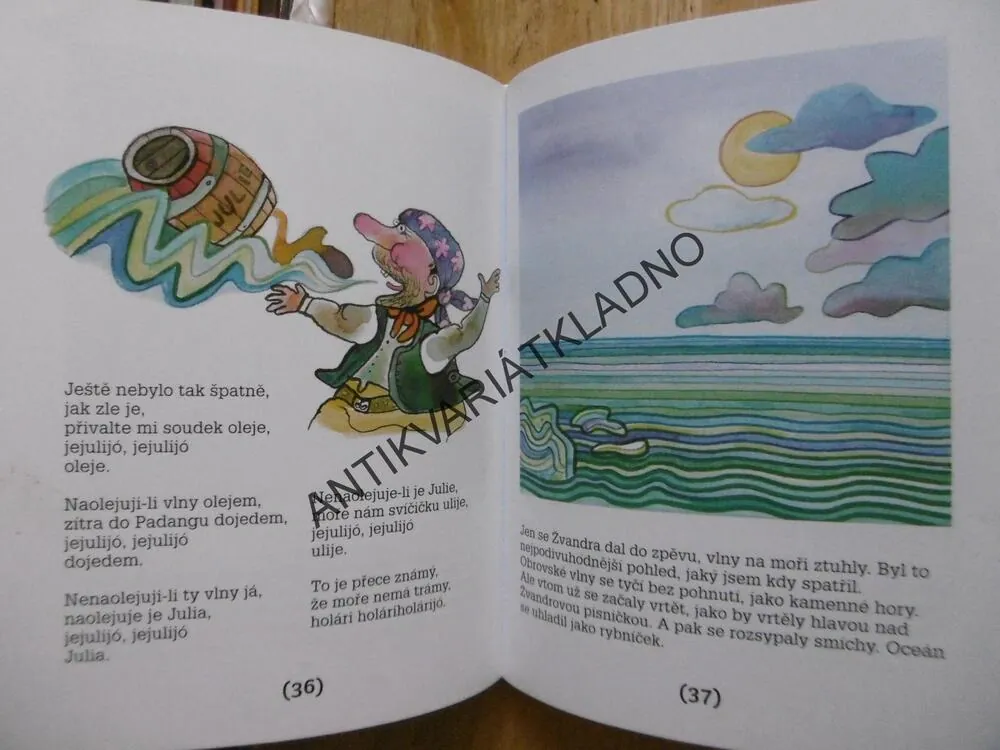 PODIVUHODNÉ VYPRÁVĚNÍ BÝVALÉHO PIRÁTA KOLÍSKA, VÁCLAV ČTVRTEK, **an