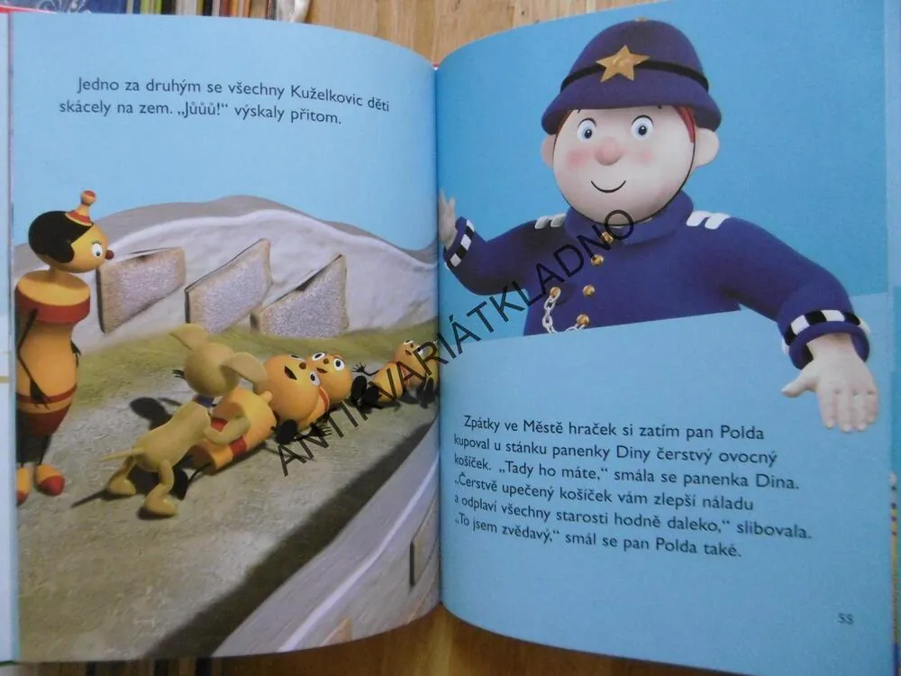 POZOR, JEDE NODDY, **an
