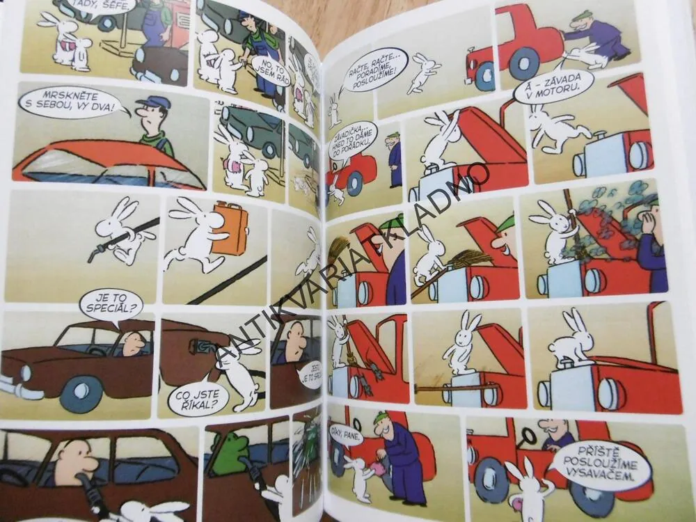 BOB A BOBEK, KRÁLÍCI Z KLOBOUKU, JIRÁNEK, komiks, **an