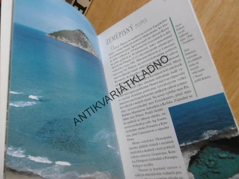 THASOS, KAVALA, CESTOVNÍ PRŮVODCE, **an