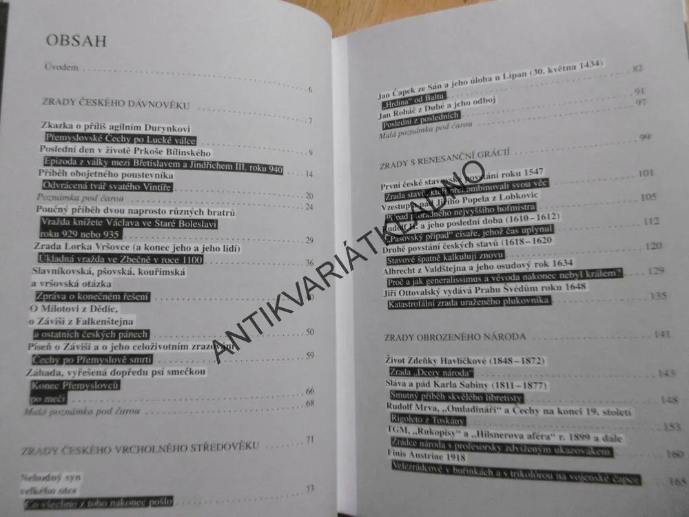 ČESKÉ ZRADY, VÁCLAV JUNEK, **an